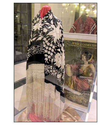Costume from Carmen worn in 1915.