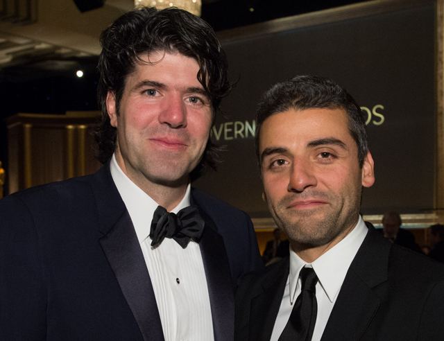 JC Chandor and Oscar Isaac