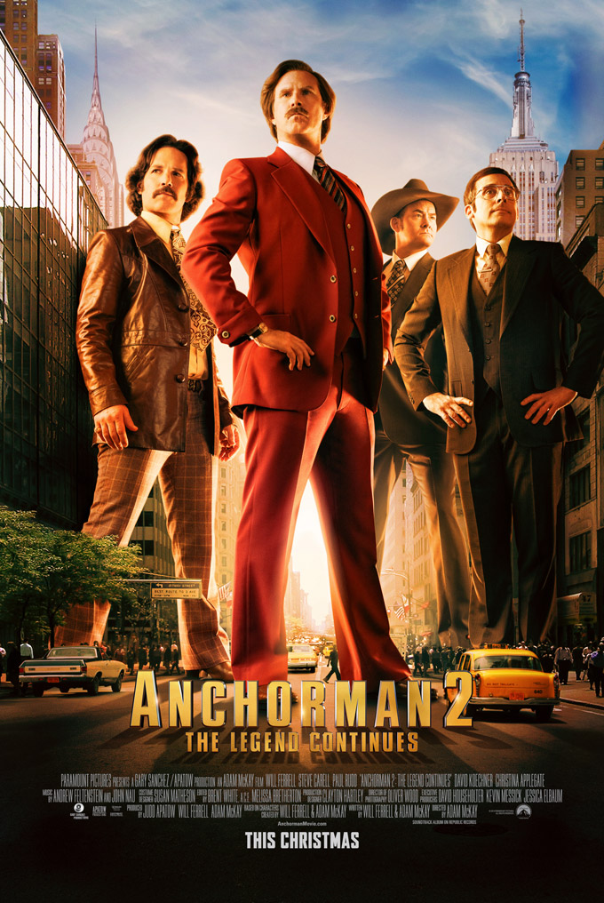 Anchorman 2, poster