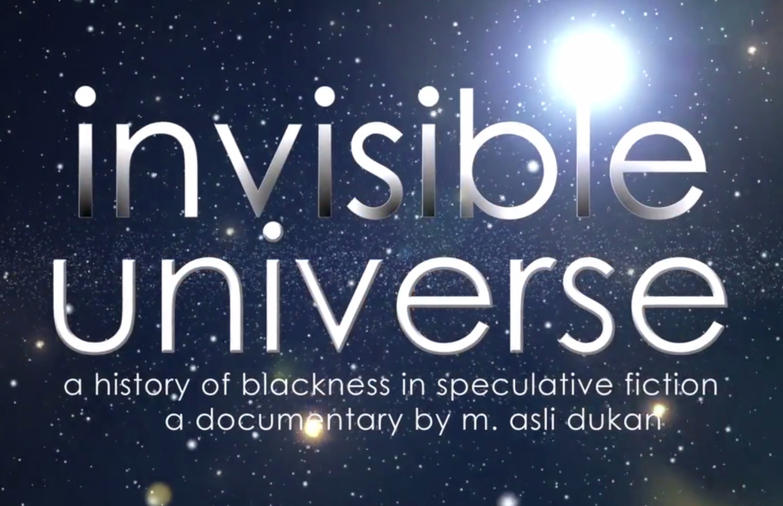 Invisible Universe: A History of Blackness In Speculative Fiction