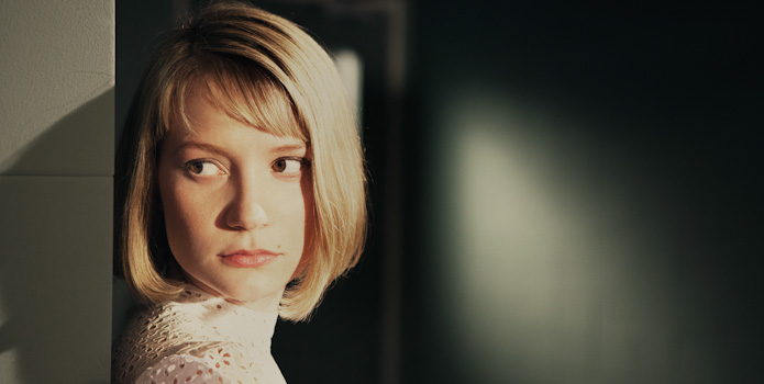 The Double, Jesse Eisenberg, Mia Wasikoswka