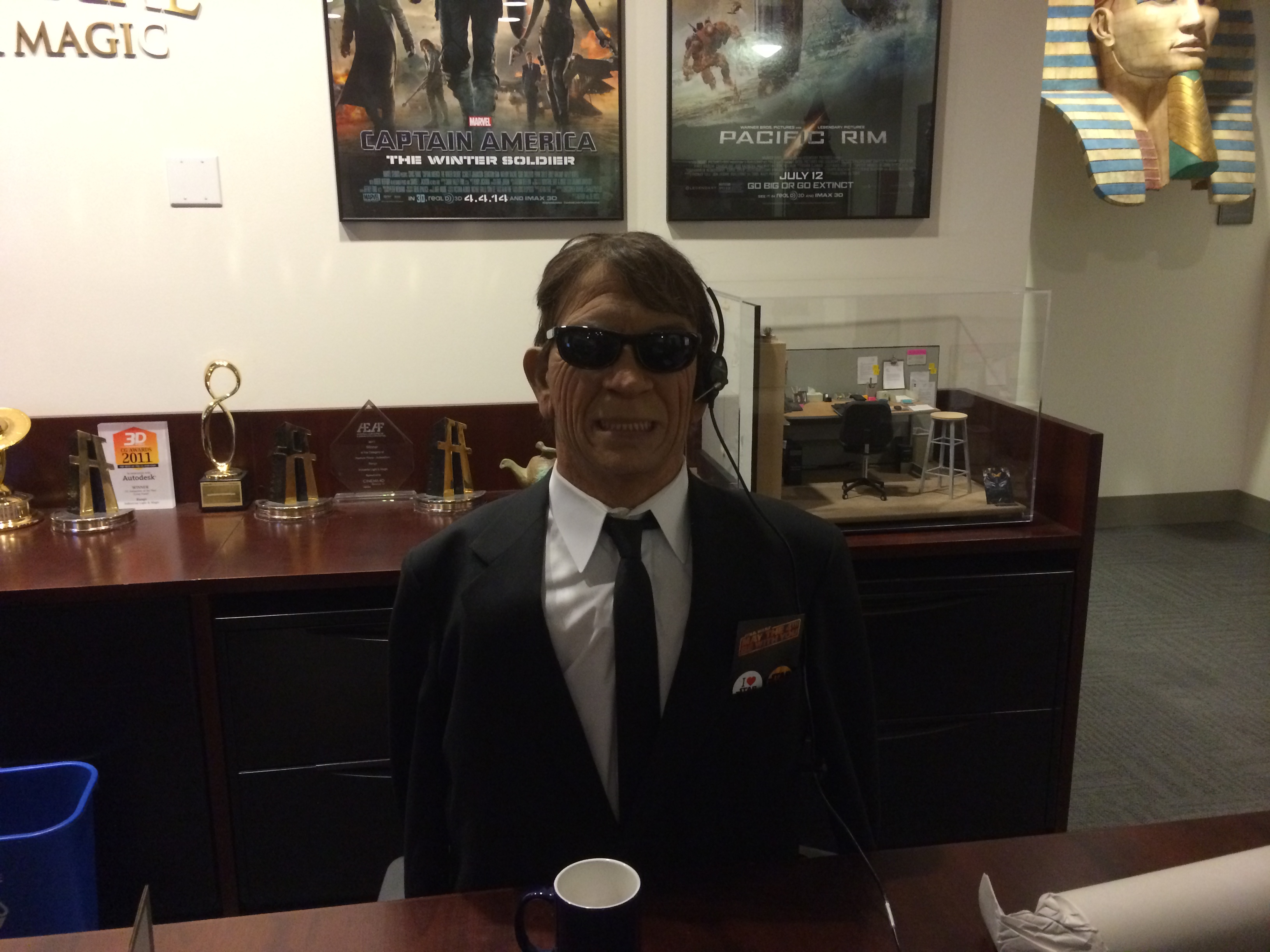 Industrial Light and Magic receptionist