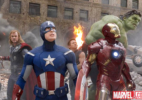 Avengers, group shot