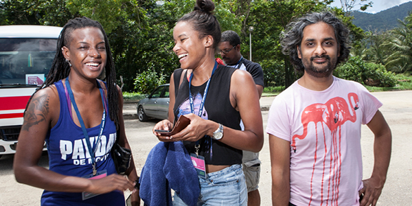 Focus 2013 participants enjoy a light moment