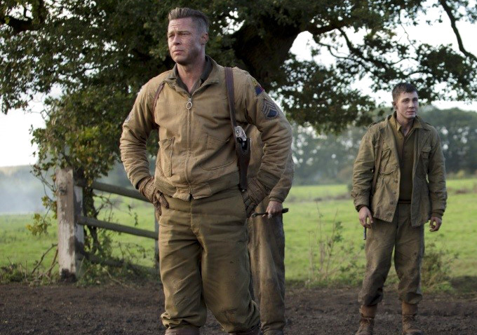 Brad Pitt fury