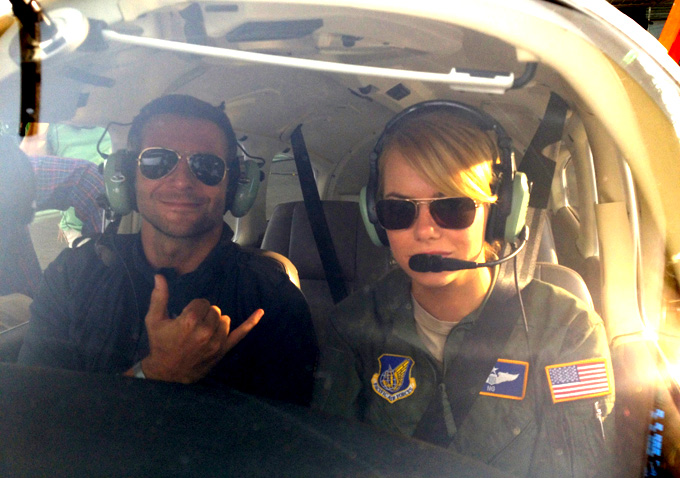 Bradley Cooper Emma Stone Cameron Crowe Untitled Hawaii