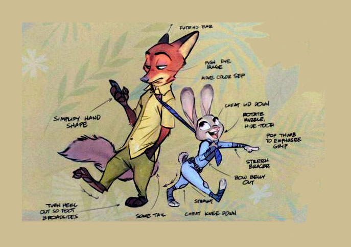 Zootopia model sheet 680
