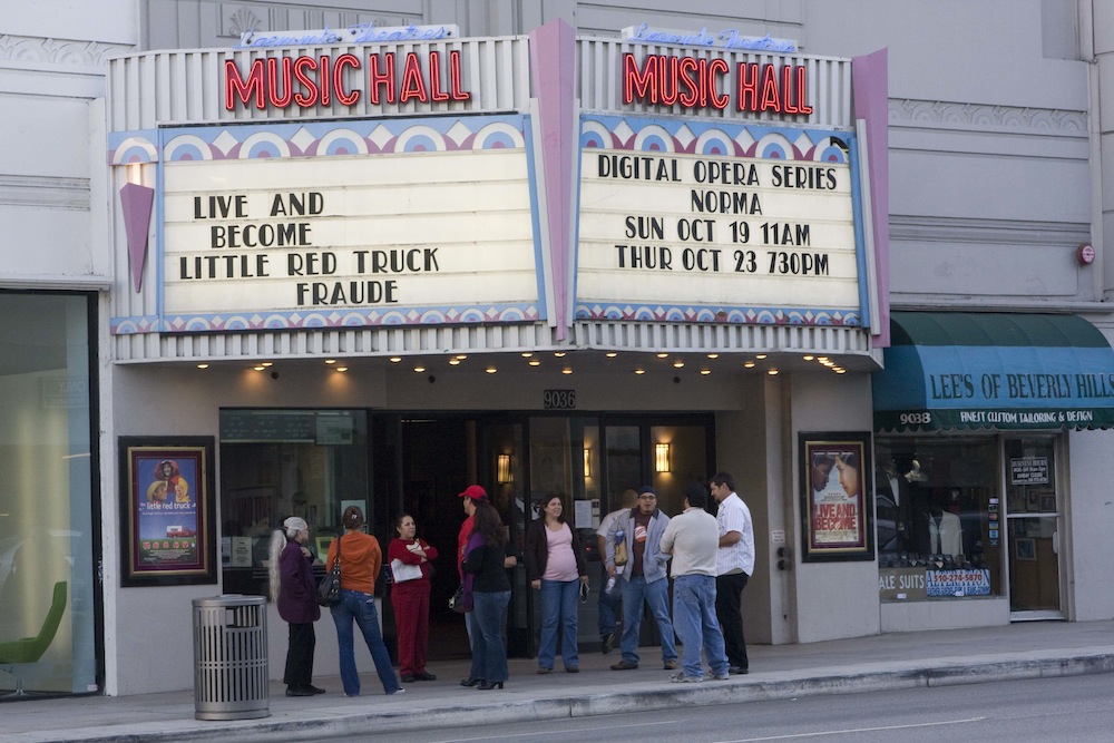 Laemmle Music Hall in Beverly Hills