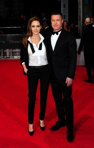 Angelina Jolie and Brad Pitt
