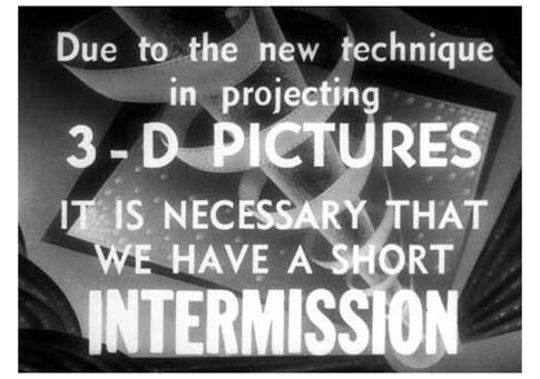 3-D Intermission Card-485