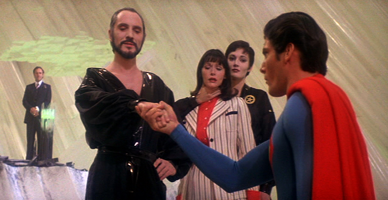 Original General Zod Terence Stamp On Man of Steel and Leading